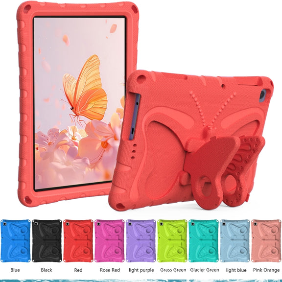 For Honor Pad X6 / Enjoy Tablet 2 Butterfly Bracket EVA Shockproof Tablet Case(Red)