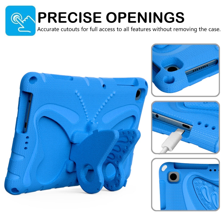 For Honor Pad X6 / Enjoy Tablet 2 Butterfly Bracket EVA Shockproof Tablet Case(Blue)