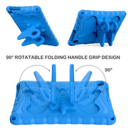For Honor Pad X6 / Enjoy Tablet 2 Butterfly Bracket EVA Shockproof Tablet Case(Blue)