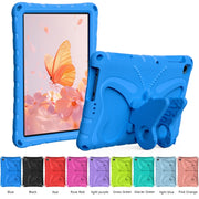 For Honor Pad X6 / Enjoy Tablet 2 Butterfly Bracket EVA Shockproof Tablet Case(Blue)