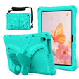 For Honor Pad X6 / Enjoy Tablet 2 Butterfly Bracket EVA Shockproof Tablet Case(Mint Green) - Honor by PMC TechLife | Online Shopping South Africa | PMC TechLife | Buy Now Pay Later Mobicred