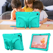 For Honor Pad X6 / Enjoy Tablet 2 Butterfly Bracket EVA Shockproof Tablet Case(Mint Green)
