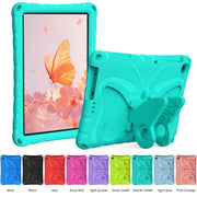 For Honor Pad X6 / Enjoy Tablet 2 Butterfly Bracket EVA Shockproof Tablet Case(Mint Green)