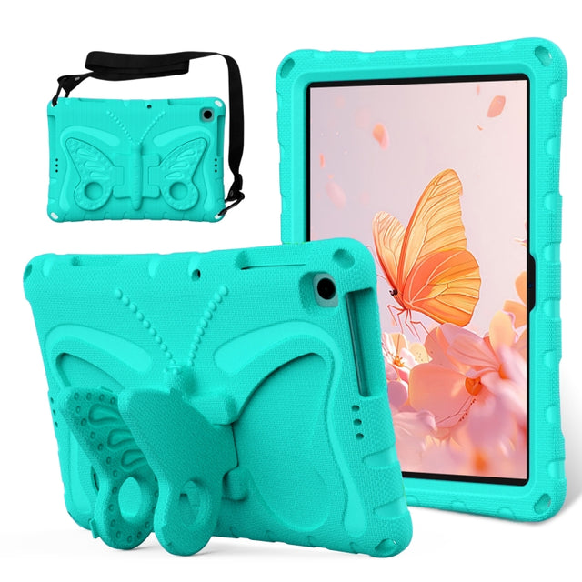 For Honor Pad X6 / Enjoy Tablet 2 Butterfly Bracket EVA Shockproof Tablet Case(Mint Green)