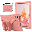 For Honor V6 10.4 2020 Butterfly Bracket EVA Shockproof Tablet Case(Pink Orange) - Honor by PMC TechLife | Online Shopping South Africa | PMC TechLife | Buy Now Pay Later Mobicred