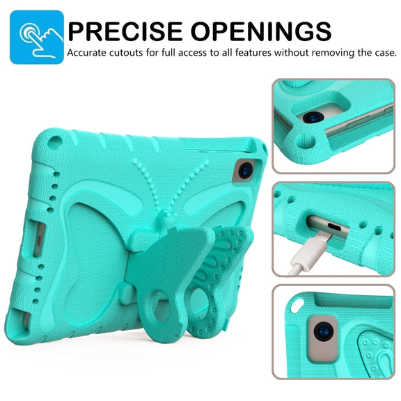 For Honor V6 10.4 2020 Butterfly Bracket EVA Shockproof Tablet Case(Mint Green)