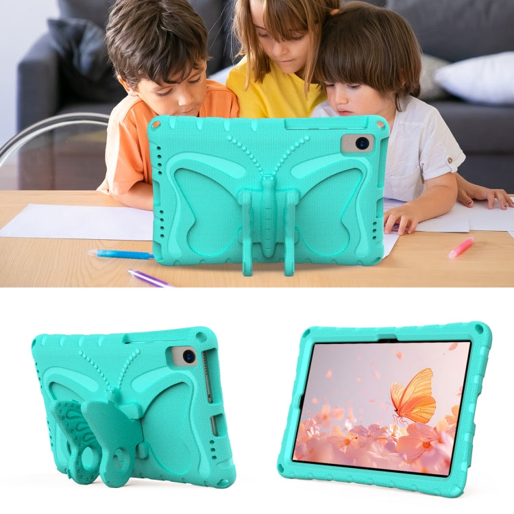 For Honor V6 10.4 2020 Butterfly Bracket EVA Shockproof Tablet Case(Mint Green)