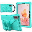 For Huawei MatePad SE 11 2024 Butterfly Bracket EVA Shockproof Tablet Case(Mint Green) - Huawei by PMC TechLife | Online Shopping South Africa | PMC TechLife | Buy Now Pay Later Mobicred