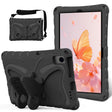 For Huawei MatePad 10.4 Butterfly Bracket EVA Shockproof Tablet Case(Black) - Huawei by PMC TechLife | Online Shopping South Africa | PMC TechLife | Buy Now Pay Later Mobicred