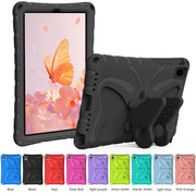 For Huawei MatePad 10.4 Butterfly Bracket EVA Shockproof Tablet Case(Black)