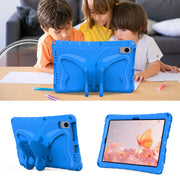 For Huawei MatePad 10.4 Butterfly Bracket EVA Shockproof Tablet Case(Blue)