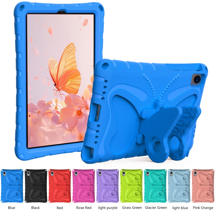 For Huawei MatePad 10.4 Butterfly Bracket EVA Shockproof Tablet Case(Blue)
