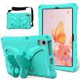 For Huawei MatePad 10.4 Butterfly Bracket EVA Shockproof Tablet Case(Mint Green) - Huawei by PMC TechLife | Online Shopping South Africa | PMC TechLife | Buy Now Pay Later Mobicred