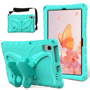 For Huawei MatePad 10.4 Butterfly Bracket EVA Shockproof Tablet Case(Mint Green)
