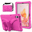 For Huawei MatePad 10.4 Butterfly Bracket EVA Shockproof Tablet Case(Rose Red) - Huawei by PMC TechLife | Online Shopping South Africa | PMC TechLife | Buy Now Pay Later Mobicred