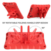 For TCL Tab 8 LE / WiFi 2023 Butterfly Bracket EVA Shockproof Tablet Case(Red)