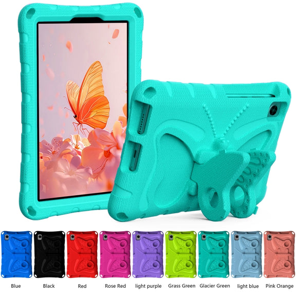 For TCL Tab 8 LE / WiFi 2023 Butterfly Bracket EVA Shockproof Tablet Case(Mint Green)