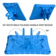 For Amazon Kindle Fire Max 11 2023 Butterfly Bracket EVA Shockproof Tablet Case(Blue)