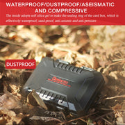 Desiontal SD / TF / XQD / CF / SIM / TF Storage Card Memory Card Organizer Outdoor Portable Water-resistant Box