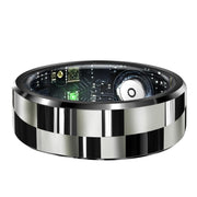 R9 SIZE 10 Smart Ring, Support Wellness Tracking / Gesture Control / Somatosensory Games(Black)
