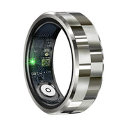 R9 SIZE 10 Smart Ring, Support Wellness Tracking / Gesture Control / Somatosensory Games(Silver)
