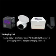 C60R 60W RGB Stage Lamp Professional Video Photography COB Fill Light, Plug:US Plug
