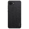 For iPhone 16e Tree Bark Leather Shockproof Phone Case(Black) - iPhone 16e Cases by PMC TechLife | Online Shopping South Africa | PMC TechLife | Buy Now Pay Later Mobicred