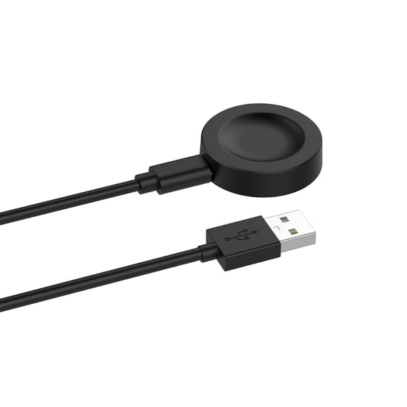 For Huawei Watch GT5 41mm USB Interface Split Type Smart Watch Charging Cable, Length: 1m(Black)
