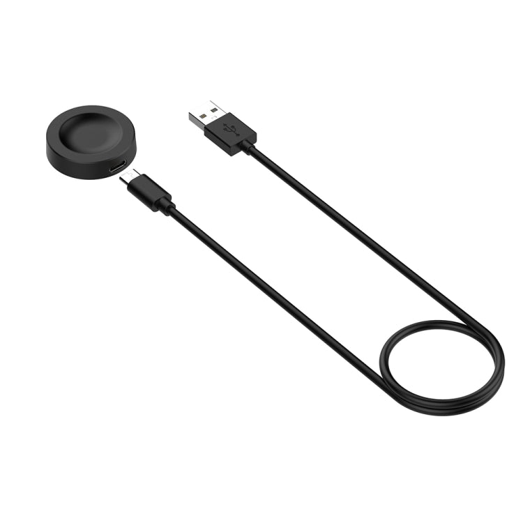 For Huawei Watch GT5 41mm USB Interface Split Type Smart Watch Charging Cable, Length: 1m(Black)