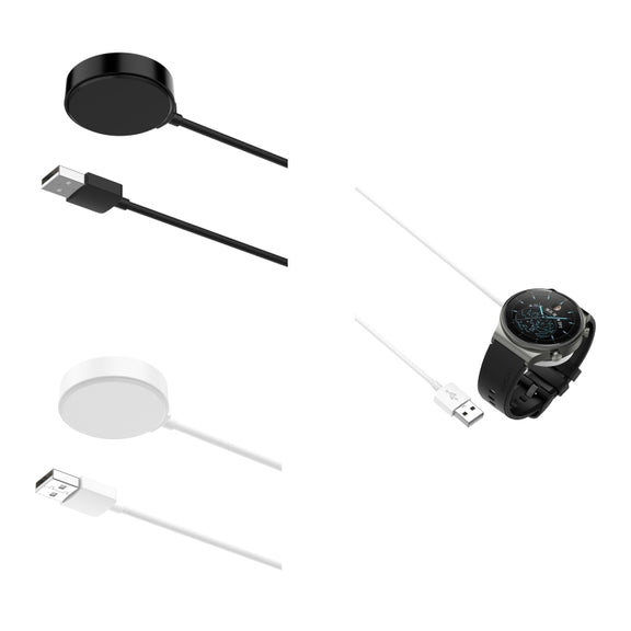 For Huawei Watch GT5 41mm USB Interface Integrated Smart Watch Charging Cable, Length: 1m(Black)
