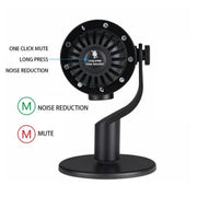 PDO-20 USB Gaming Desktop Microphone Noise Reduction Condenser Microphone(Pink)