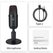 MU1000 Real Time Monitoring Noise Desktop Condenser Microphone