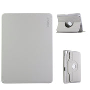 For iPad Air 10.5 / Pro 10.5 / 10.2 ENKAY 360 Rotation TPU Leather Smart Tablet Case with Pen Slot(Grey)
