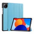 For Redmi Pad SE 4G 8.7 ENKAY Tri-fold Custer Texture Leather Smart Tablet Case(Light Blue) - free shipping - PMc TechLife - Order now!