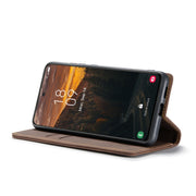 For Samsung Galaxy S24 FE 5G CaseMe 013 Multifunctional Horizontal Flip Leather Phone Case(Coffee)