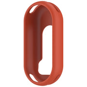 For Xiaomi Mi Band 8 NFC Glossy Surface Silicone Watch Protective Case(Original Red)