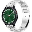 For Samsung Galaxy Watch 6 Classic 43 / 47mm Three Beads Button Quick Release Metal Watch Band(Silver) - free shipping - PMC TechLife - Order now!