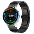 For Garmin Venu 3 Titanium Alloy 22mm Metal Watch Band(Black) - Watch Bands by PMc TechLife | Online Shopping South Africa | PMc TechLife | Buy Now Pay Later Mobicred