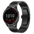 For Garmin Vivoactive 4 Titanium Alloy 22mm Metal Watch Band(Black) - free shipping - PMc TechLife - Order now!