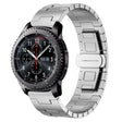 For Samsung Galaxy Gear S3 Frontier Titanium Alloy 22mm Metal Watch Band(Silver) - Watch Bands by PMc TechLife | Online Shopping South Africa | PMc TechLife | Buy Now Pay Later Mobicred
