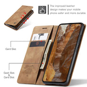 For OPPO Reno12 Pro 5G Global CaseMe 013 Multifunctional Horizontal Flip Leather Phone Case(Brown)