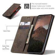 For OPPO Reno12 F /12 FS 5G CaseMe 013 Multifunctional Horizontal Flip Leather Phone Case(Coffee)