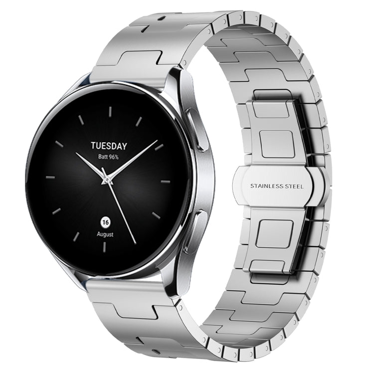 For Xiaomi Watch S2 Titanium Alloy 22mm Metal Watch Band(Silver)
