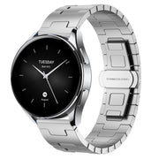 For Xiaomi Watch S2 Titanium Alloy 22mm Metal Watch Band(Silver)