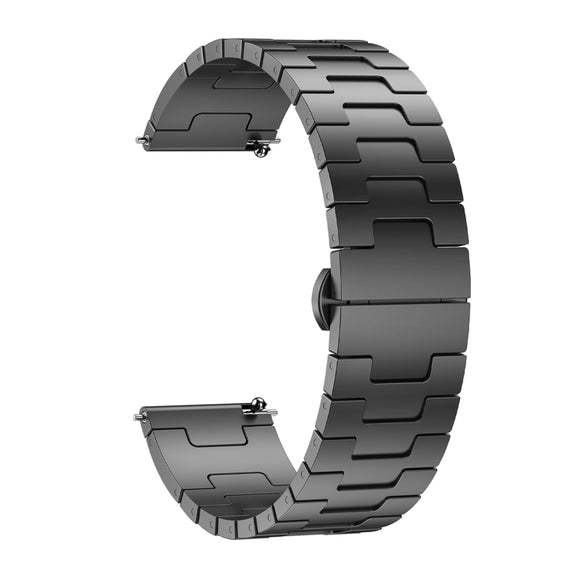 For Xiaomi Watch S1 Active Titanium Alloy 22mm Metal Watch Band(Titanium Color)