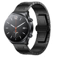 For Xiaomi Watch S1 Titanium Alloy 22mm Metal Watch Band(Black) - Watch Bands by PMc TechLife | Online Shopping South Africa | PMc TechLife | Buy Now Pay Later Mobicred