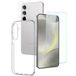 For Samsung Galaxy S24+ 5G NORTHJO TPU Case with Screen and Lens Film, Support Fingerprint Unlock(Transparent) - free shipping - PMC Jewellery - Order now!