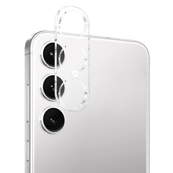 For Samsung Galaxy S24+ 5G NORTHJO TPU Case with Screen and Lens Film, Support Fingerprint Unlock(Transparent)
