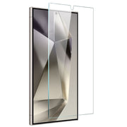For Samsung Galaxy S24 Ultra 5G NORTHJO TPU Case with Screen Film, Support Fingerprint Unlock(Transparent)