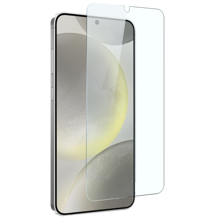 For Samsung Galaxy S24 5G NORTHJO TPU Case with Screen Film, Support Fingerprint Unlock(Transparent)